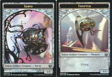 Double Sided - Servo Token Foil / Thopter Token Foil